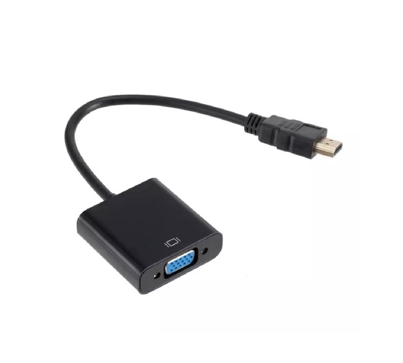 Adaptador HDMI a VGA Conversor Transformador Convertidor Para Monitores Antiguos - 2