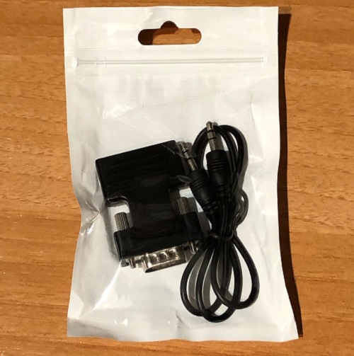 Adaptador HDMI a VGA y Audio Plug Jack 3,5 Convertidor a HDMI hembra a VGA macho con Audio - 5