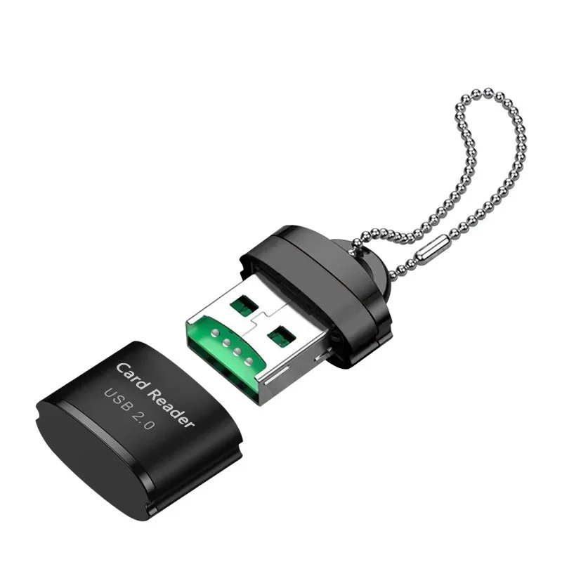Adaptador Micro SD a USB MINI MUY PEQUEÑO Lector Tarjeta de Memoria SD a USB Portamemoria - 1