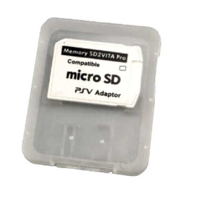 Adaptador Micro SD PS Vita, adaptador de ranura para tarjeta Memoria SD SD2VITA PSVita - 1
