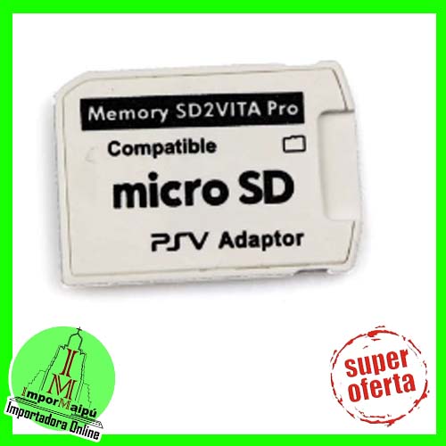 Adaptador Micro SD PS Vita, adaptador de ranura para tarjeta Memoria SD SD2VITA PSVita - 2