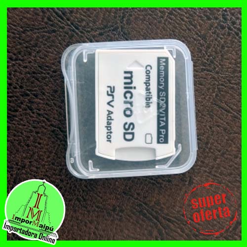 Adaptador Micro SD PS Vita, adaptador de ranura para tarjeta Memoria SD SD2VITA PSVita - 5