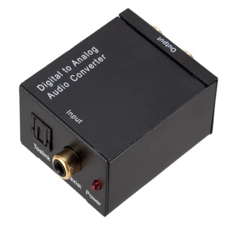 Adaptador Optico a RCA Convertidor Audio CON CABLE OPTICO TV - 2