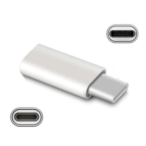Adaptador compatible Iphone Lightning A Tipo C OTG de 8 pines Hembra A Conector Tipo C Macho - 2