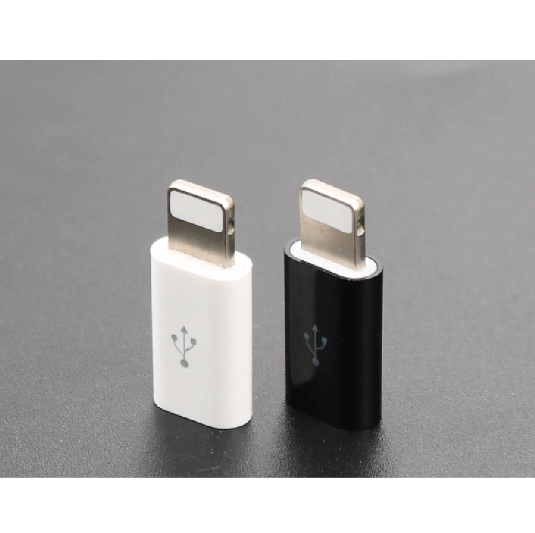 Adaptador compatible Iphone Lightning A Tipo C OTG de 8 pines Macho A Tipo C Hembra Conector Hembra - 3
