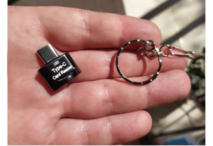 Adaptador Tipo C a Lector Tarjeta de Memoria Micro SD para Celulares Android Samsung Huawei - 4