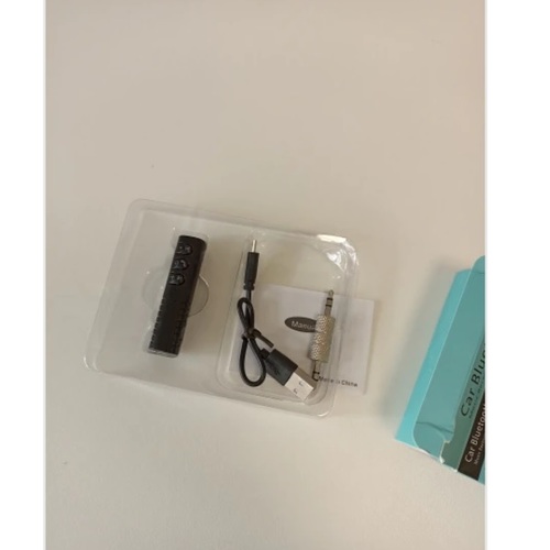 Adaptador Transmisor Receptor Bluetooth Radio Auxiliar Carro Equipo de Sonido Recargable (cilindro) - 2