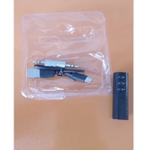 Adaptador Transmisor Receptor Bluetooth Radio Auxiliar Carro Equipo de Sonido Recargable (cilindro) - 3