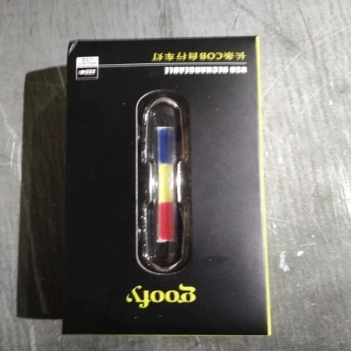 LUZ LINTERNA LED BICICLETA BALIZA MUY POTENTE RECARGABLE USB COLORES FRONTRAL Y TRASERA GOOFY - 4