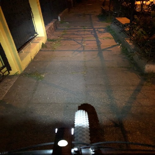 LUZ LINTERNA LED BICICLETA LUZ DELANTERA Y TRASERA ROJA RECARGABLES USB PARA BICI - 5