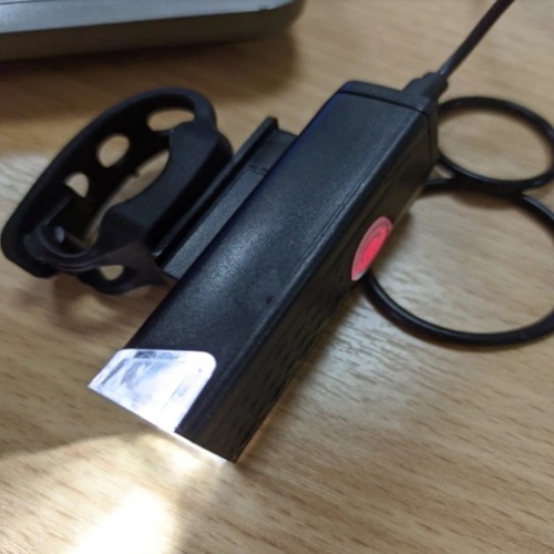 LUZ LINTERNA LED PARA BICICLETA RECARGABLE USB FRONTAL LUZ BICI BÁSICA - 3