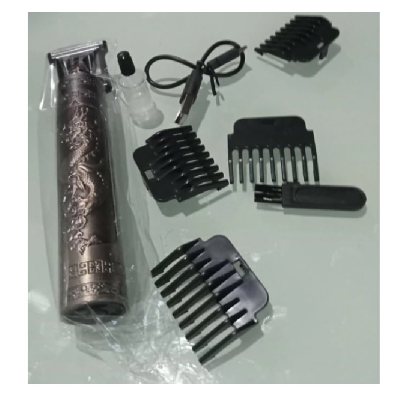 Maquina para cortar Barba Vintage profesional precisa profesional Original recargable T9 - 7