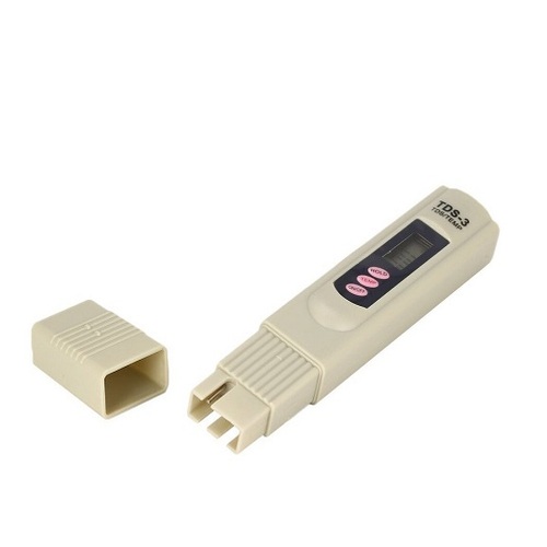 Medidor de PPM TDS EC Concentración Purificadoras Laboratorios Acuarios (pila no incluída) - 1