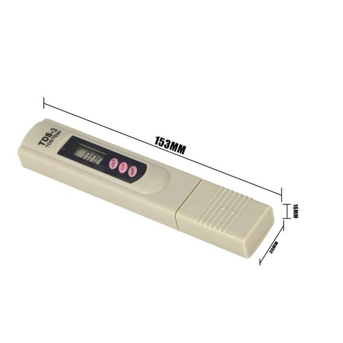 Medidor de PPM TDS EC Concentración Purificadoras Laboratorios Acuarios (pila no incluída) - 4