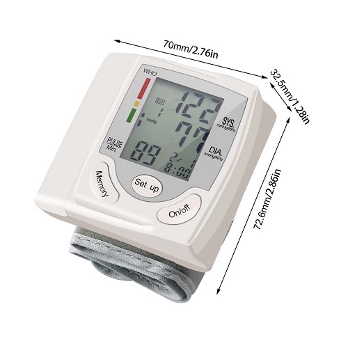 Medidor Presión Sanguinea Digital Brazo Toma Presión Arterial Tensiometro Electrónico - 3