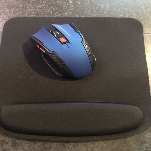 Mouse Gamer Óptico Inalámbrico 6 Botones Notebook PC Computadora Pilas AAA (No Incluidas) - 3