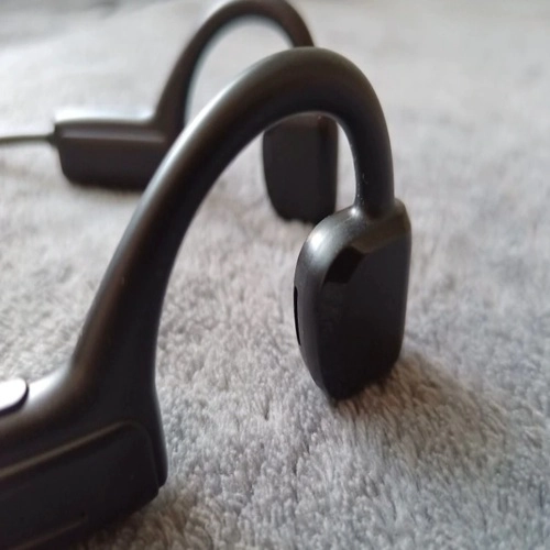 AUDÍFONOS CONDUCCIÓN ÓSEA OPENEAR ÓSEOS RECARGABLE BLUETOOTH MICRÓFONO ORIGINAL - 2