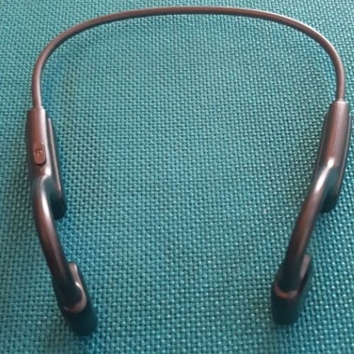 AUDÍFONOS CONDUCCIÓN ÓSEA OPENEAR ÓSEOS RECARGABLE BLUETOOTH MICRÓFONO ORIGINAL - 4