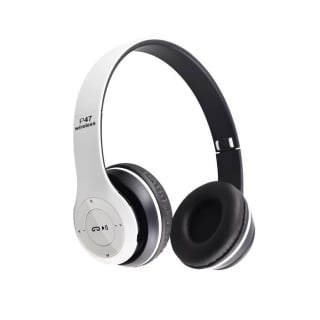 AUDÍFONOS ON EAR GRANDES P47 MICRO SD RECARGABLE 2HR USB BLUETOOTH - 1