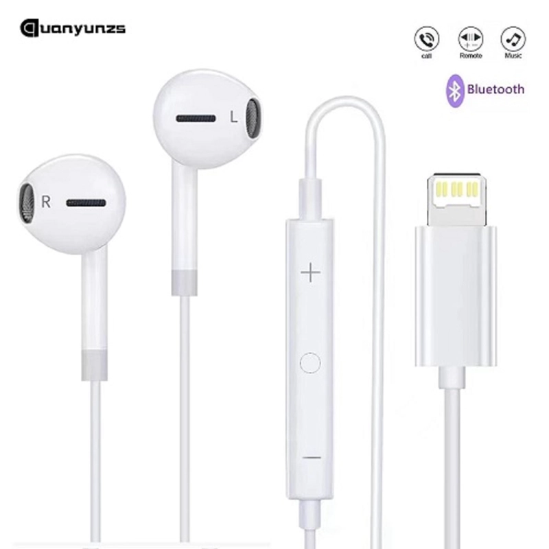 AUDÍFONOS MANOS LIBRES IPHONE LIGHTNING MICRÓFONO - 3