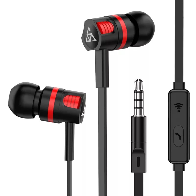 AUDÍFONOS SMARTPHONE AUXILIAR MICRÓFONO CABLE CONECTOR JACK 3.5MM - 1