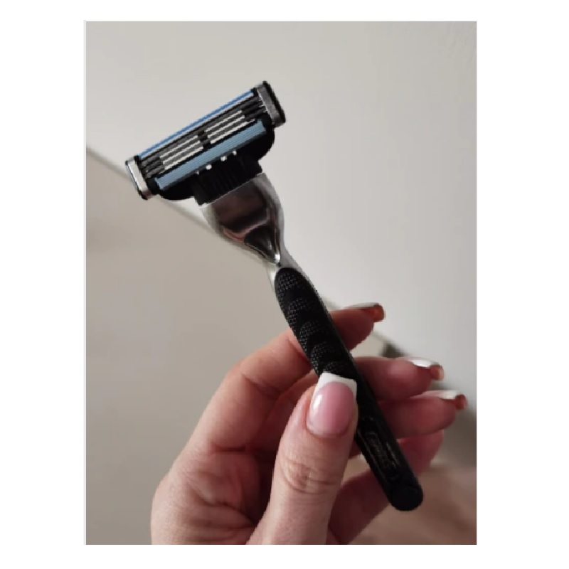Repuesto para Prestobarba Gillette Mach 3 Turbo 4 u Cabezal maquina afeitadora - 3