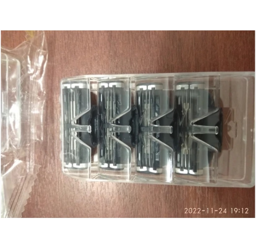 Repuesto para Prestobarba Gillette Mach 3 Turbo 4 u Cabezal maquina afeitadora - 4