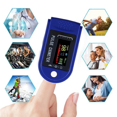 Saturometro Digital Oximetro Medico Pulsometros Originales Baratos en Oferta - 2