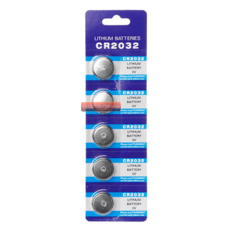 PILAS PARA RELOJ BOTON U OTROS USOS CR2032 3V LITHIUM LITIO - 1