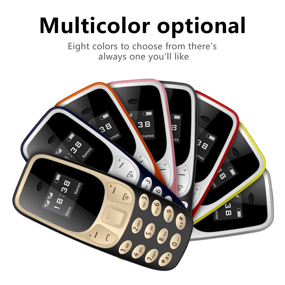 Mini celular SERVO BM10 dual SIM con Bluetooth, voz cambiante y grabación de sonido - 3