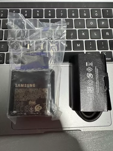 Cargador de Pared Para Celular Samsung Celular de carga súper rápida 45w CON Cable Original - 7