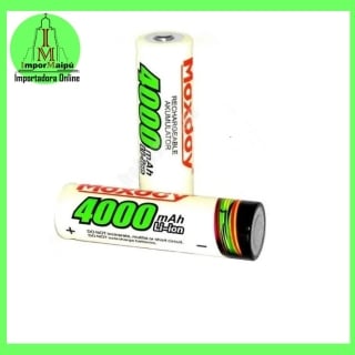 PILAS BATERIAS RECARGABLES DE LITIO NIQUEL AA MAXDAY 4000MAH - 1