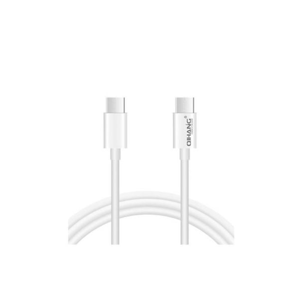 CABLE DE CARGA COMPATIBLE IPHONE PARA LIGTHING TIPO C A C CARGA RAPIDA 20W ORIGINAL - 3