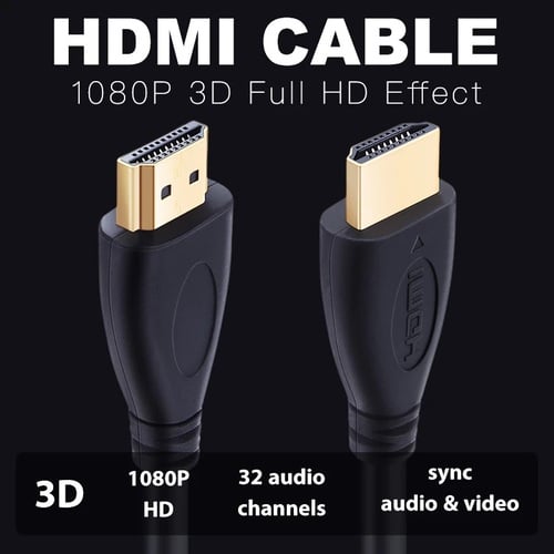 Cable HDMI 1,5 mt HD 1080P Para Conectar TV, Nintendo Switch Xbox PS4 Transmite audio y video - 4