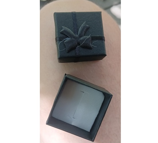 Caja de REGALO presentación para regalo anillo elegante formal - 4