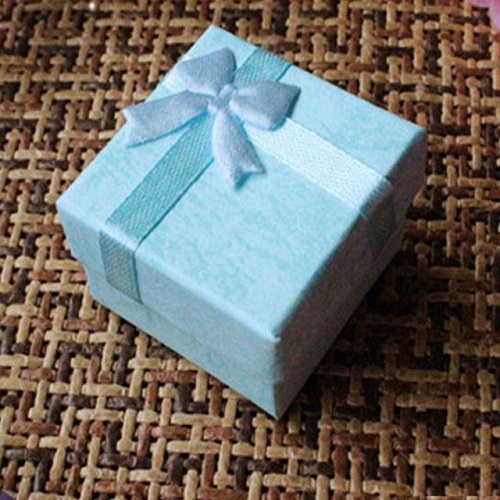 Caja de REGALO presentación para regalo anillo elegante formal - 5