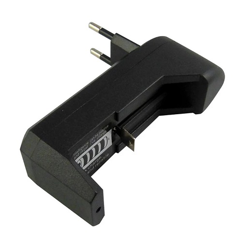 CARGADOR BATERÍAS INTELIGENTE PILAS RECARGABLES ION LITIO NÍQUEL CADMIO AJUSTABLE SIMPLE - 1