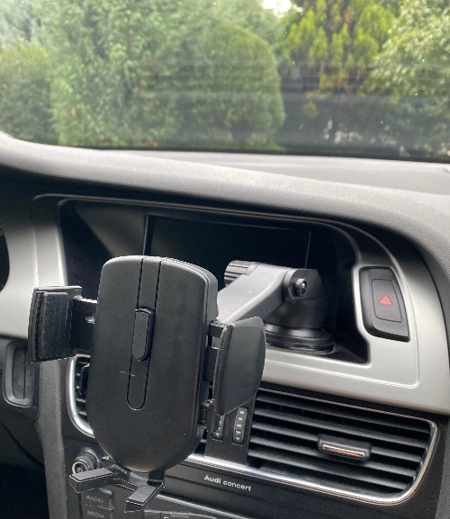 Soporte Base Celular Automovil Tablero Vidrio Brazo Ajustable Smartphone Firme Robusto - 4