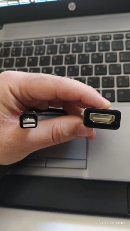 Adaptador Mini DisplayPort a HDMI 4K Ultra HD para Macbook Thunderbolt Convertidor a Cable HDMI - 3