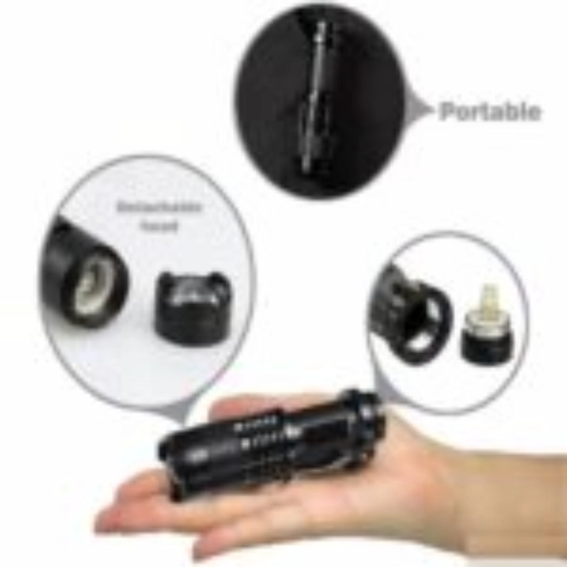 LINTERNA LED T6 2000LM RECARGABLE USB CON ZOOM AJUSTABLE LÁMPARA POTENTE PEQUEÑA PORTÁTIL - 6