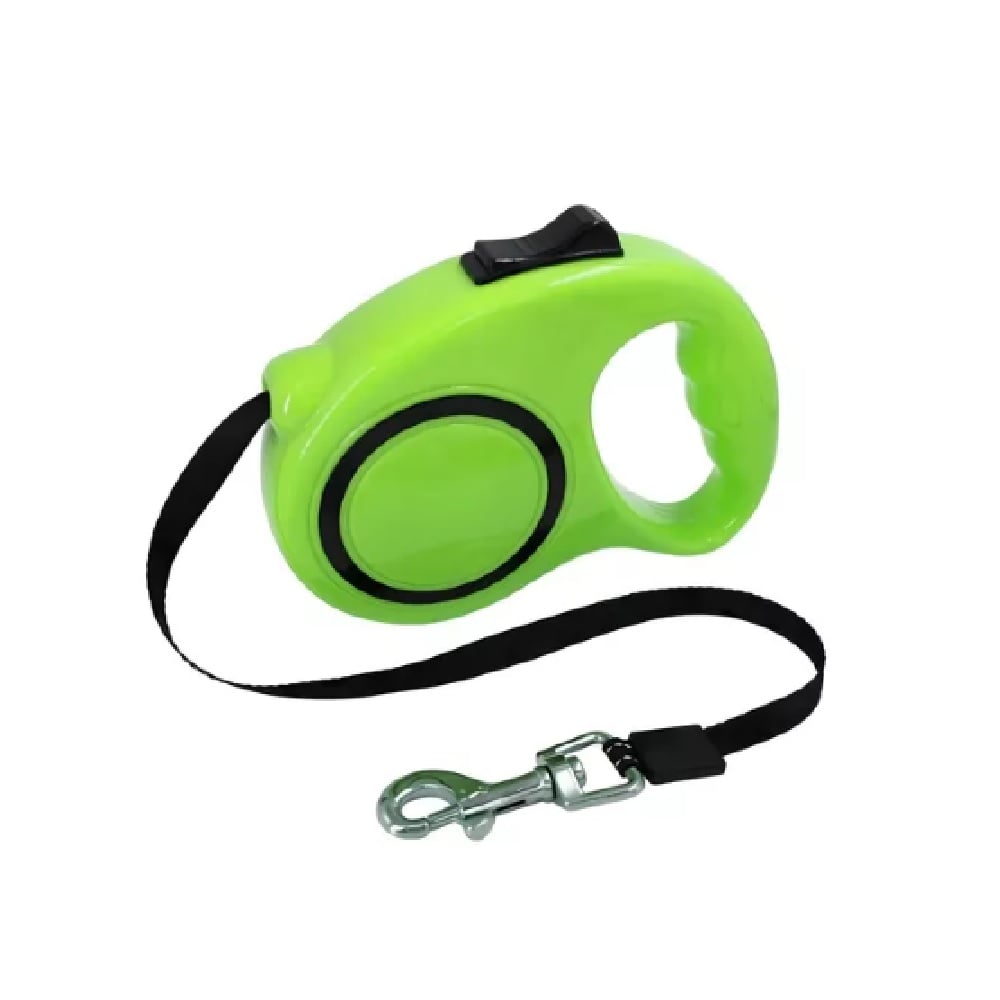 CORREA RETRACTIL RESISTENTE AUTOMÁTICA PARA PERROS PEQUEÑOS 3 MT COLORES - 1