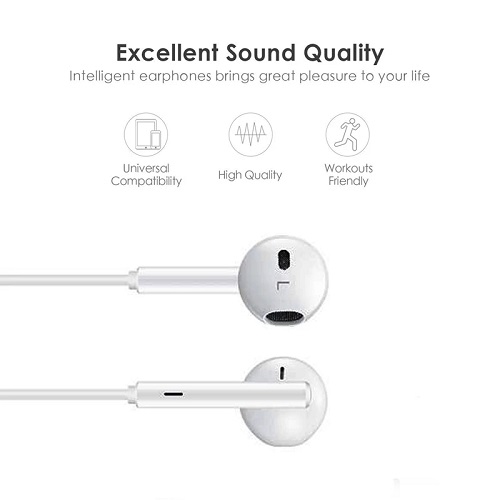 AUDÍFONOS CON CABLE Y MICROFONO ENTRADA TIPO C PARA IPHONE PARA SMARTPHONE CELULARES - 3