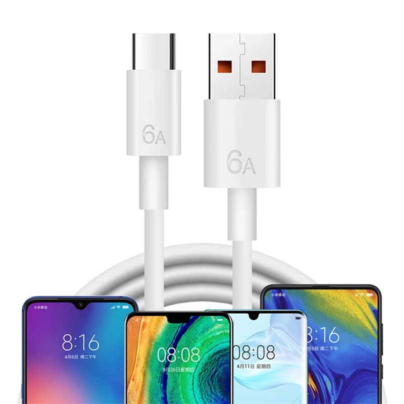 CABLE DE CARGA RÁPIDA PARA CELULAR USB A TIPO C CARGA RÁPIDA 3.1 MAH PARA IPHONE, SAMSUNG - 4