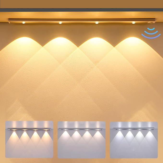 LUZ POTENTE 100 LED RECARGABLE USB 50 CM PARA EMERGENCIAS CON SENSOR DE MOVIMIENTO Y DE LUZ - 2