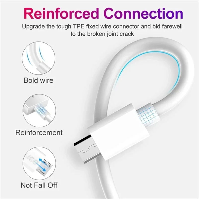 Cable de carga micro usb v8 a usb normal CORTO 20 cm aprox. micro usb a USB normal - 5