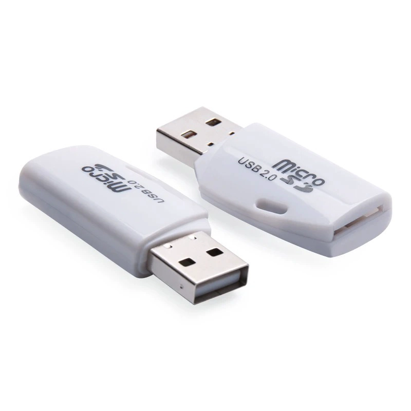 ADAPTADOR MICRO SD A USB 2.0 LECTOR TARJETA DE MEMORIA SD A USB PORTAMEMORIA 2.0 - 2