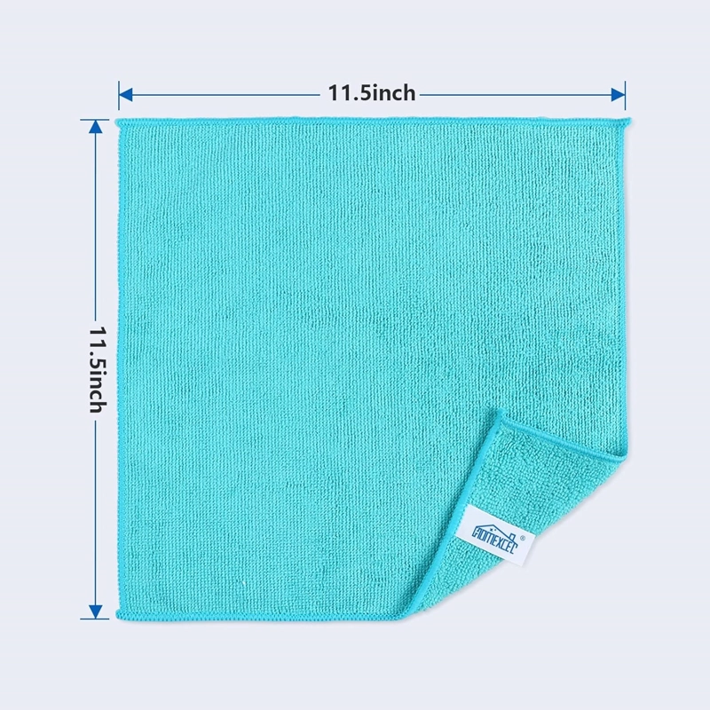 Paños Colores para limpiar cocina lavables 12 unidades absorventes grandes - 4