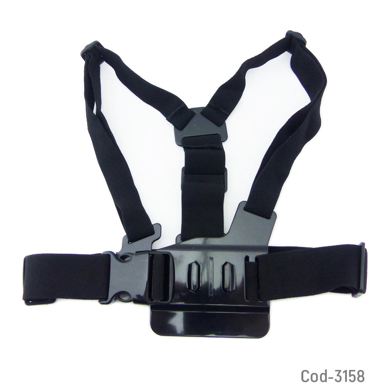 PORTA GO PRO PARA PECHO ELASTICADO PROFESIONAL EN BOLSA - 1