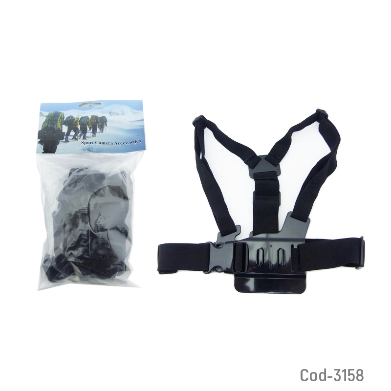 PORTA GO PRO PARA PECHO ELASTICADO PROFESIONAL EN BOLSA - 2