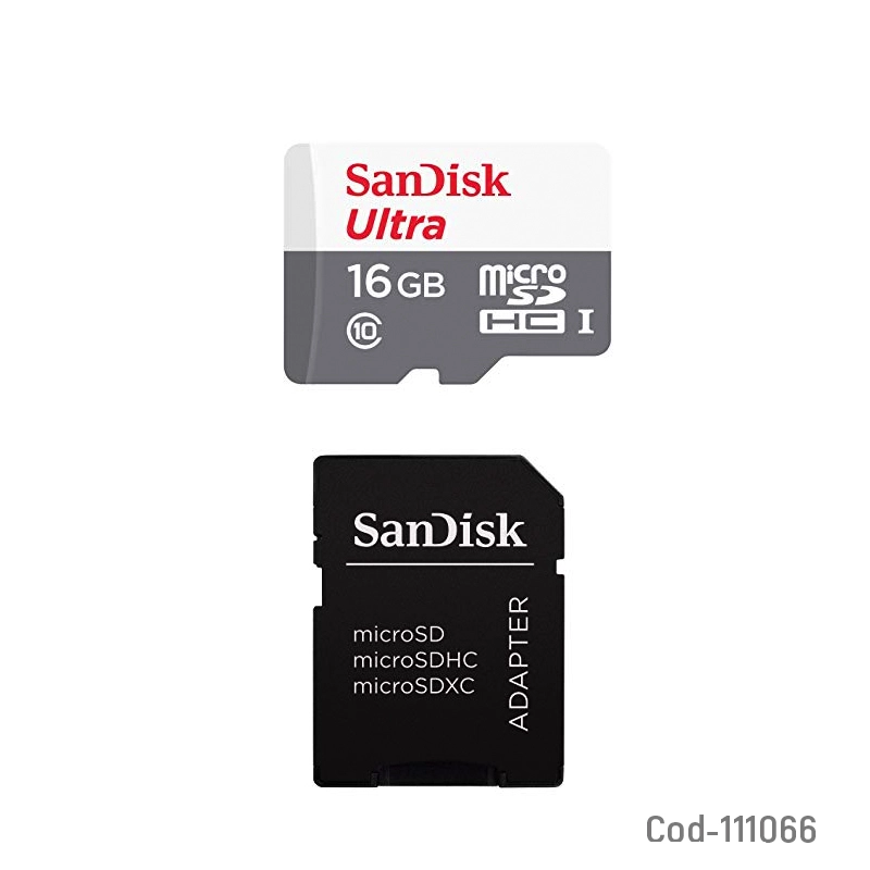 TARJETA MICRO SD SANDISK ULTRA GRIS 32GB ORIGINAL CLASE 10 - 2